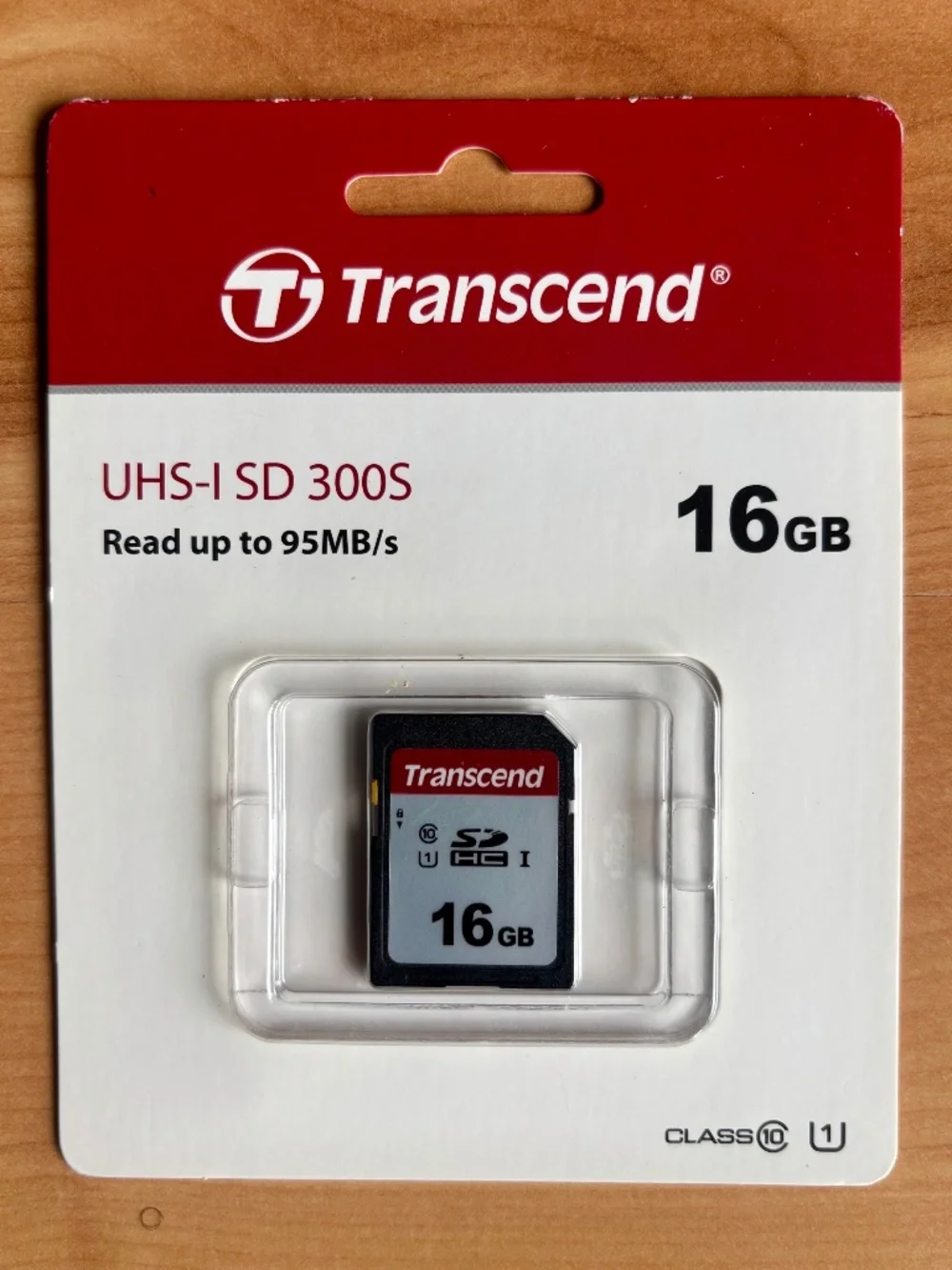 Transcend 16GB 300S UHS-I SDHC Memory Card